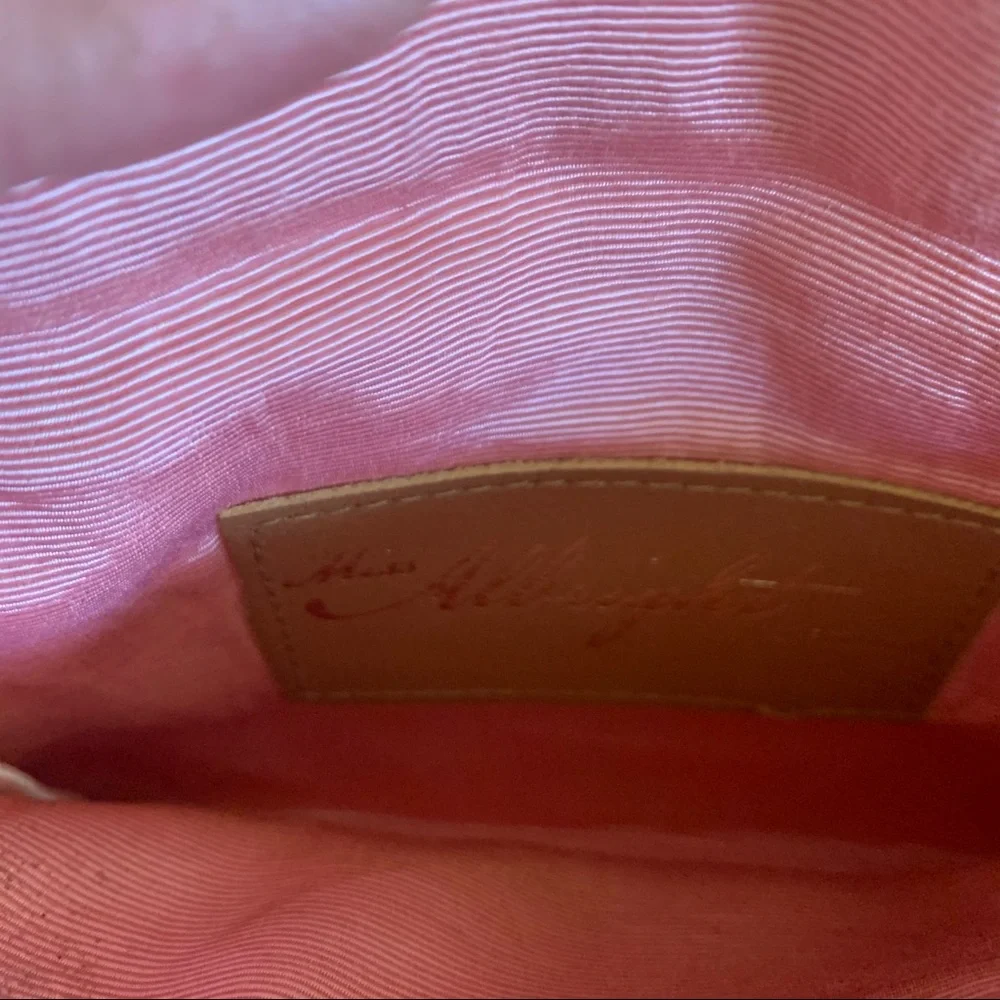 Anthropologie miss Albright hood clutch
